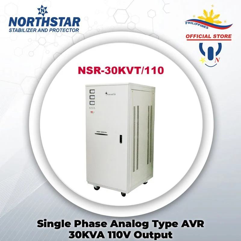 Northstar Servo AVR 30kW 110VAC Out Vertical NSR-30KVT/110V